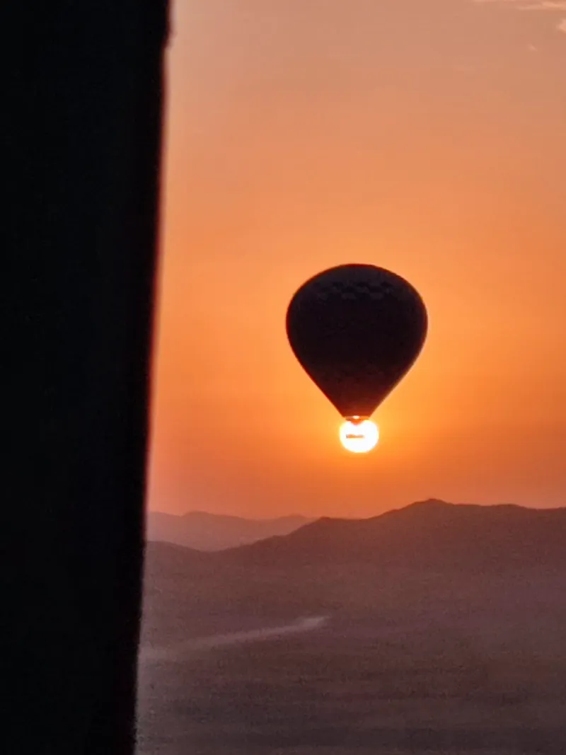 Vol en montgolfière dans la palmeraie